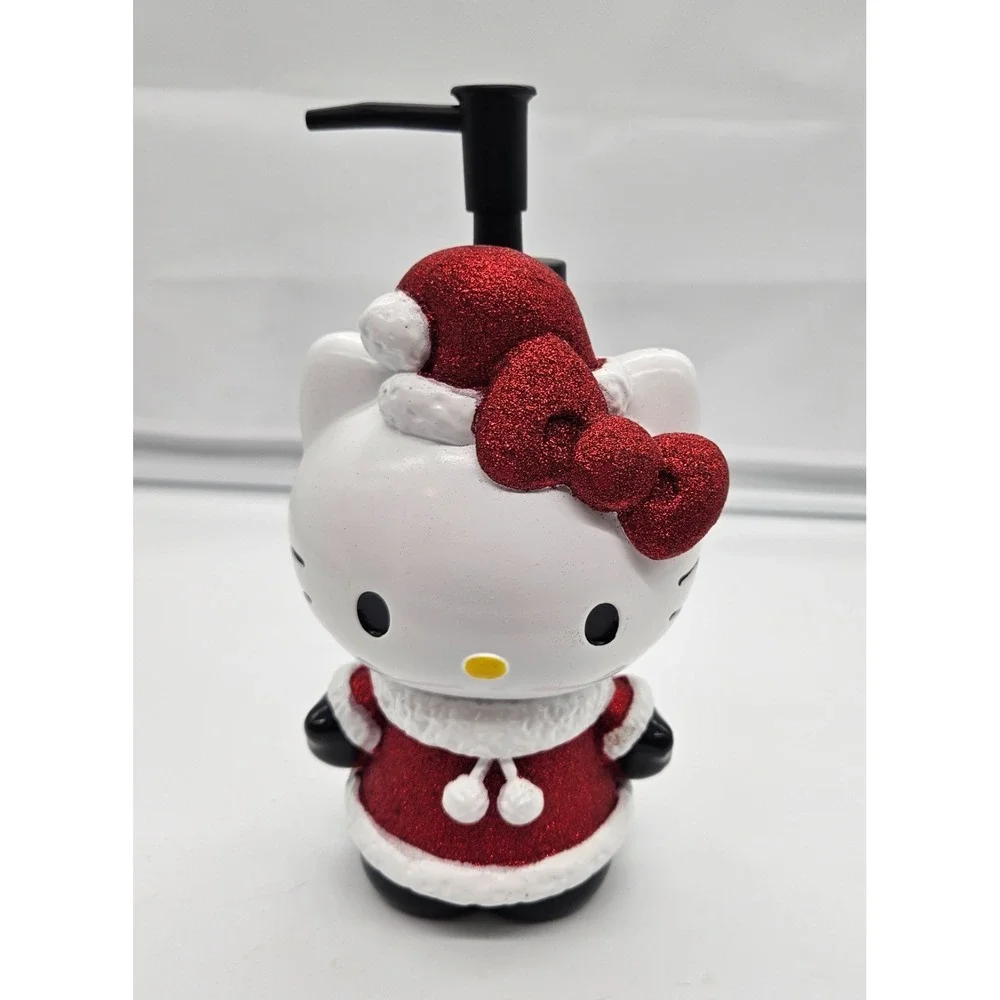 Hello Kitty Christmas Soap Dispenser Sanrio Mrs Claus Glitter Holiday‎ JFA80-07